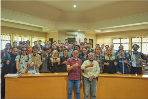 Alumni Mengajar salam prodi Konversi Energi, mata kuliah Sistem Proteksi